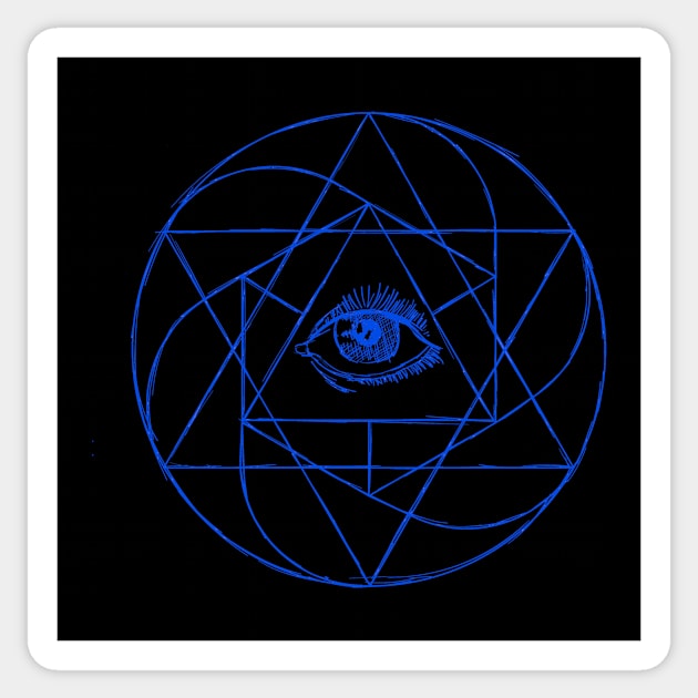 The All Seeing Eye Sticker by BamBam